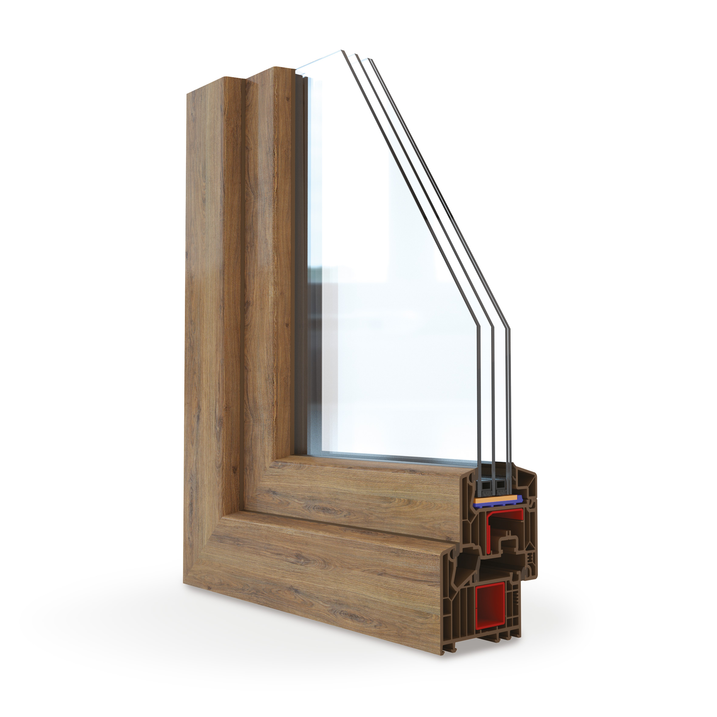 fortinfissi serramenti in pvc serie M82 veka