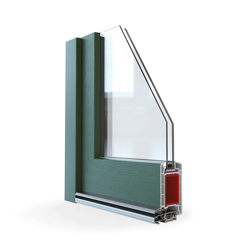 fortinfissi portoncini d'ingresso in PVC Serie DR 70
