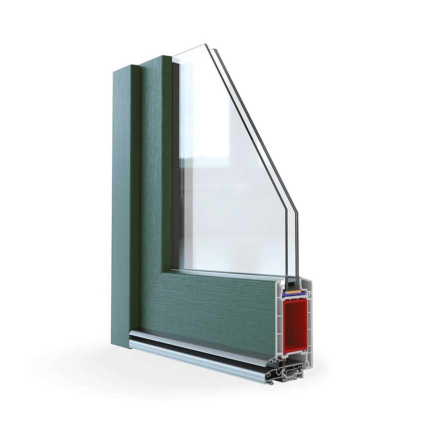 fortinfissi portoncini d'ingresso in PVC Serie DR 70